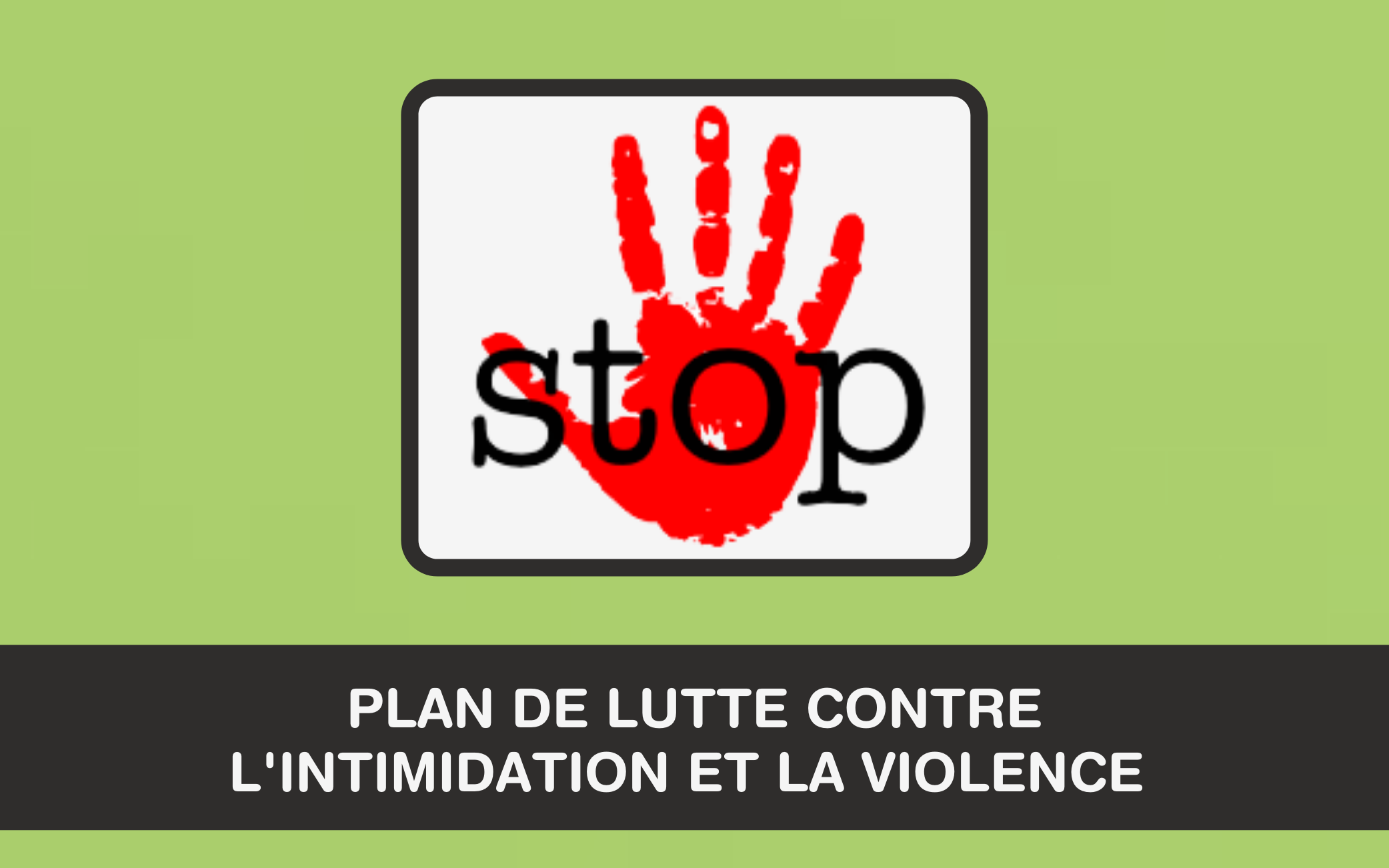 STOP intimidation